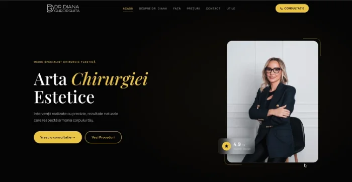 Dr. Diana Gheorghita website